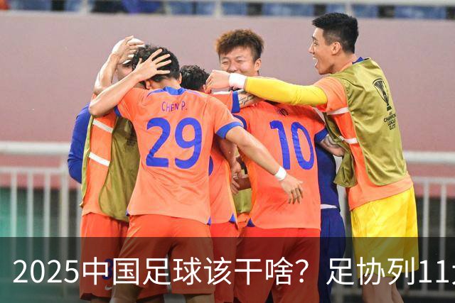 2025中国足球该干啥？足协列11大任务！
